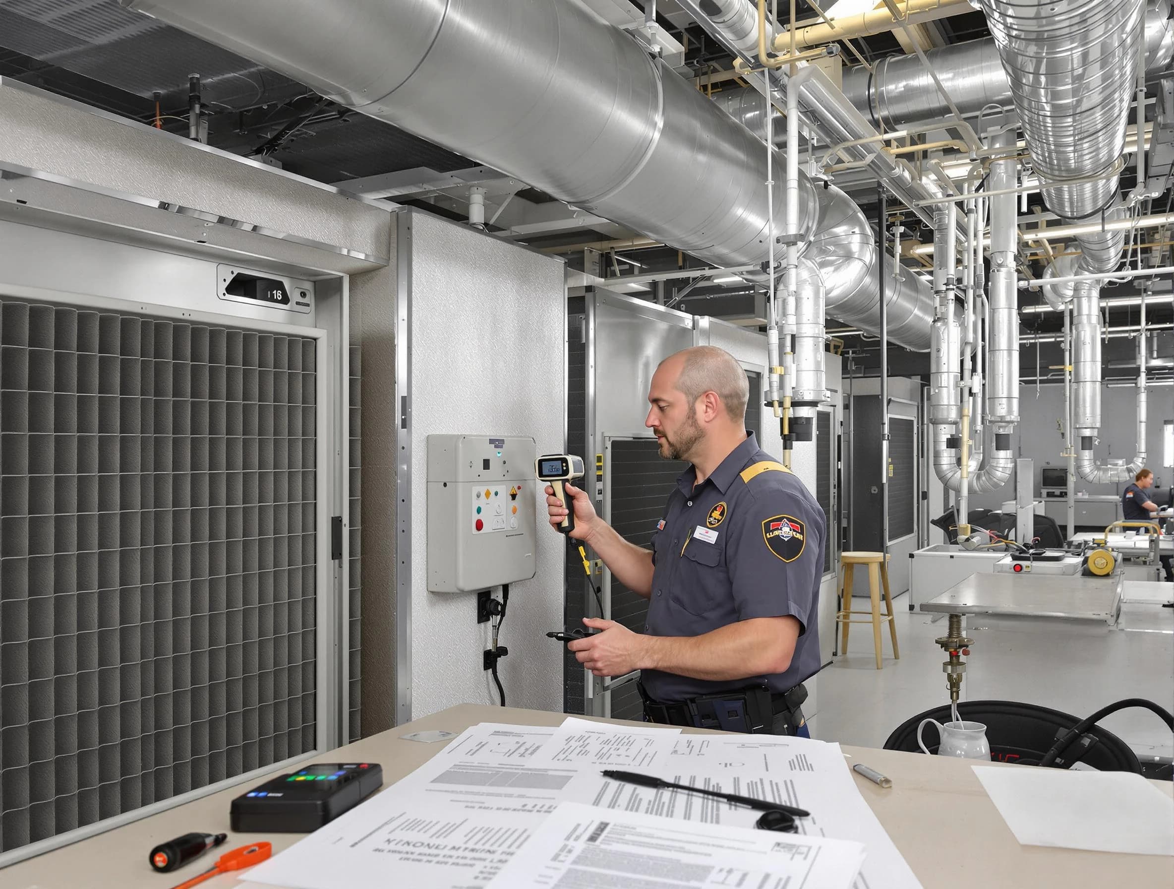 Professional filter system inspection by McKeesport Air Duct Cleaning in McKeesport