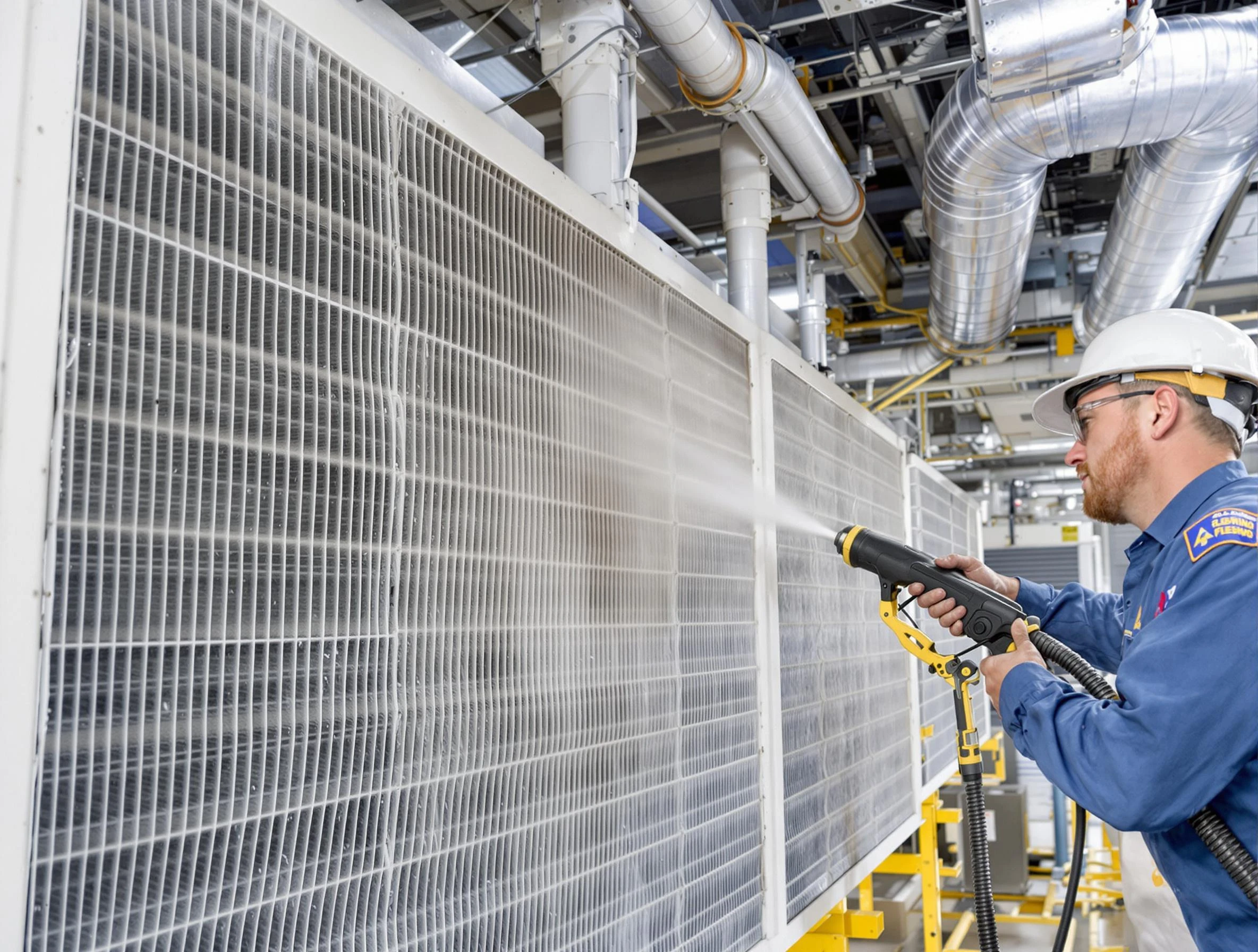 Professional commercial coil cleaning by McKeesport Air Duct Cleaning in McKeesport