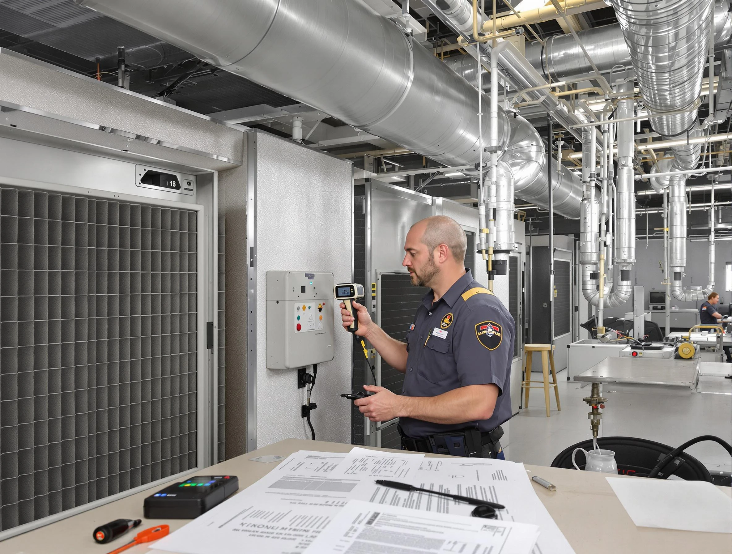 Professional filter system inspection by McKeesport Air Duct Cleaning in McKeesport