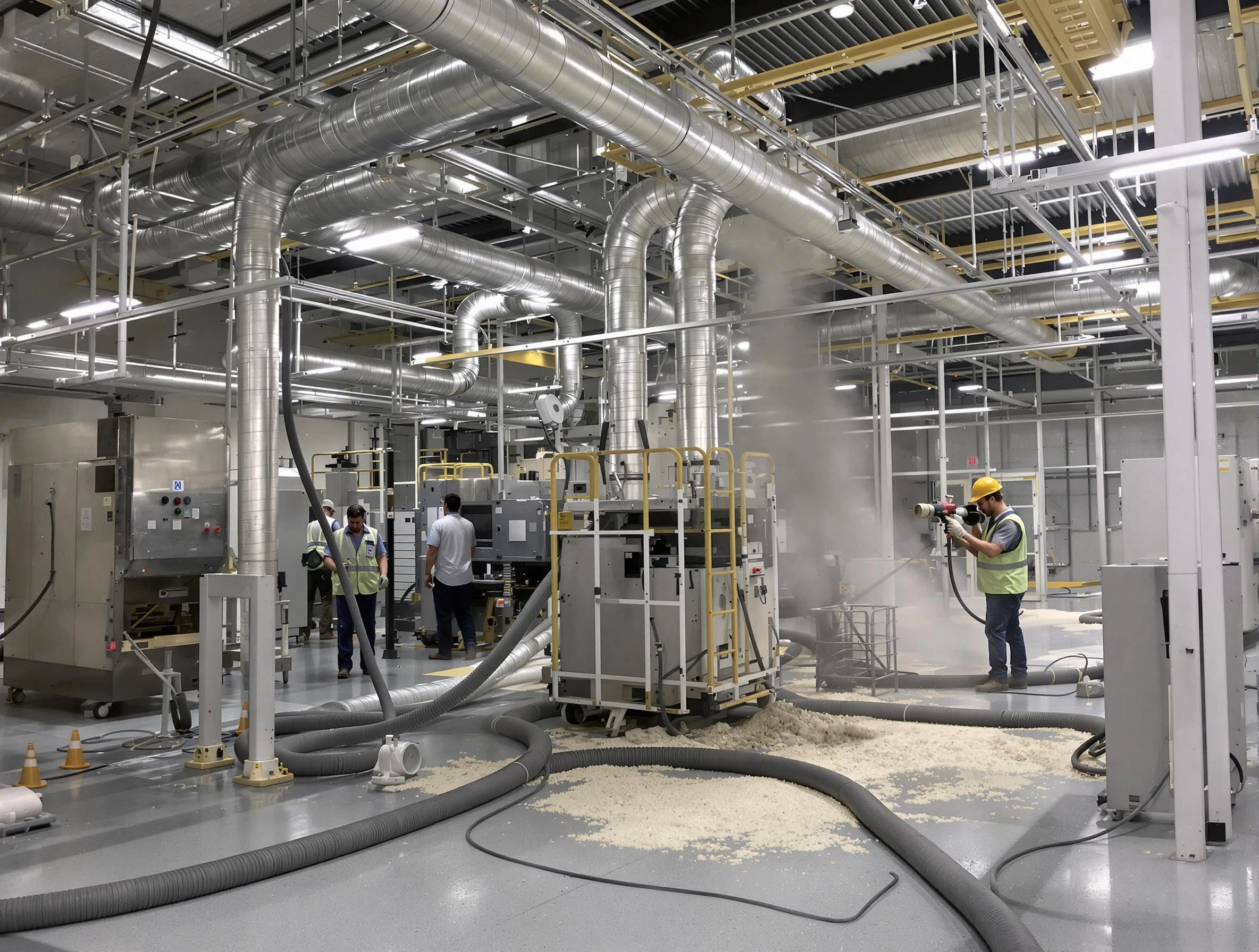 Heavy-duty industrial duct cleaning by McKeesport Air Duct Cleaning in McKeesport